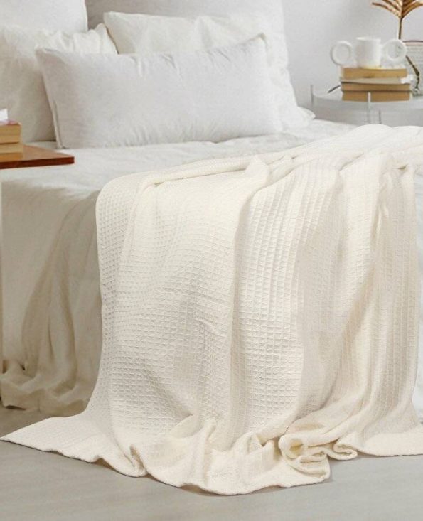 ehc-large-luxuriously-soft-waffle-100-cotton-blanket-throws-for-sofa-150-x-200cms-ivory_2